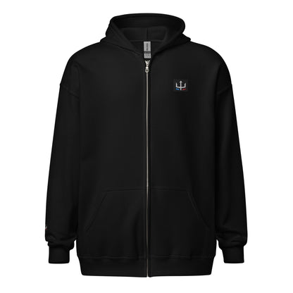 Roboat Unisex heavy blend zip hoodie (Embroidery)