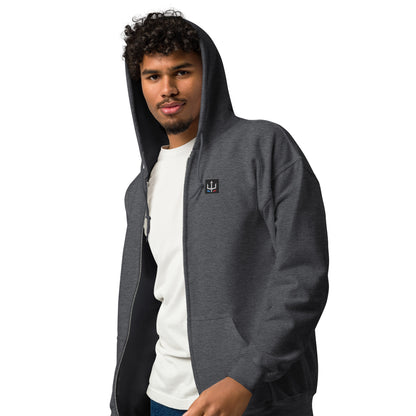 Roboat Unisex heavy blend zip hoodie (Embroidery)